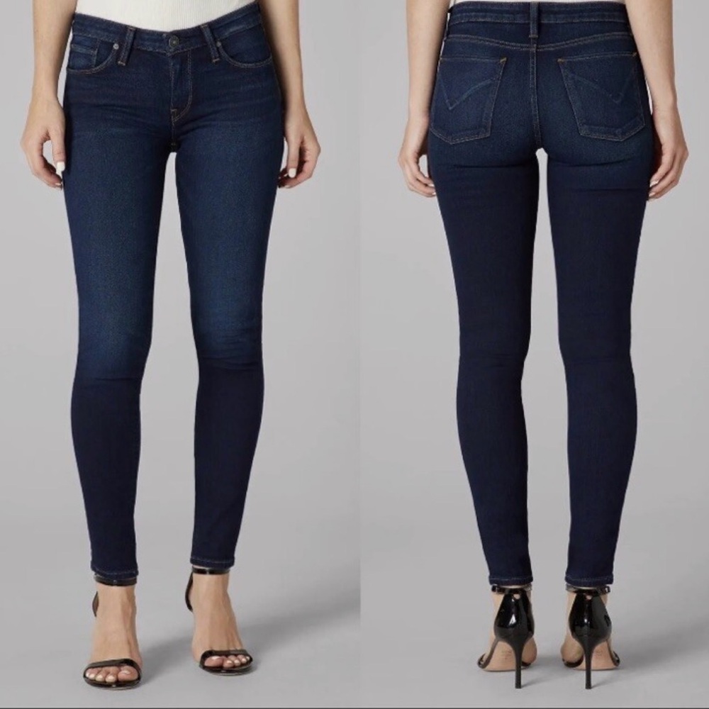 HUDSON Krista Super Skinny Jeans NWOT Size 30 Dark Blue